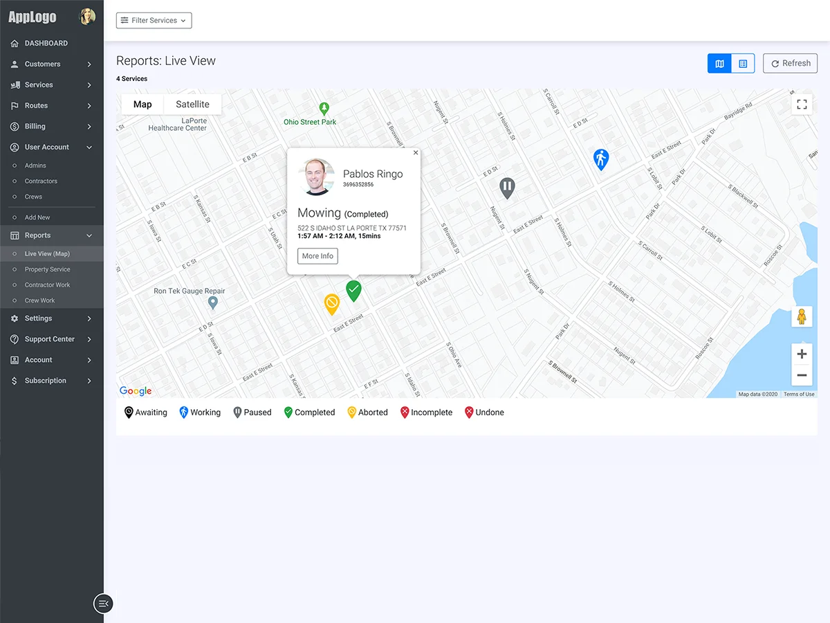 CrewConnect SaaS Web Application